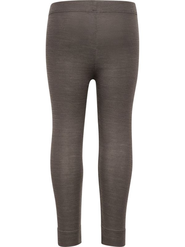 Hummel Wolly leggings i ull/bambus - Brown